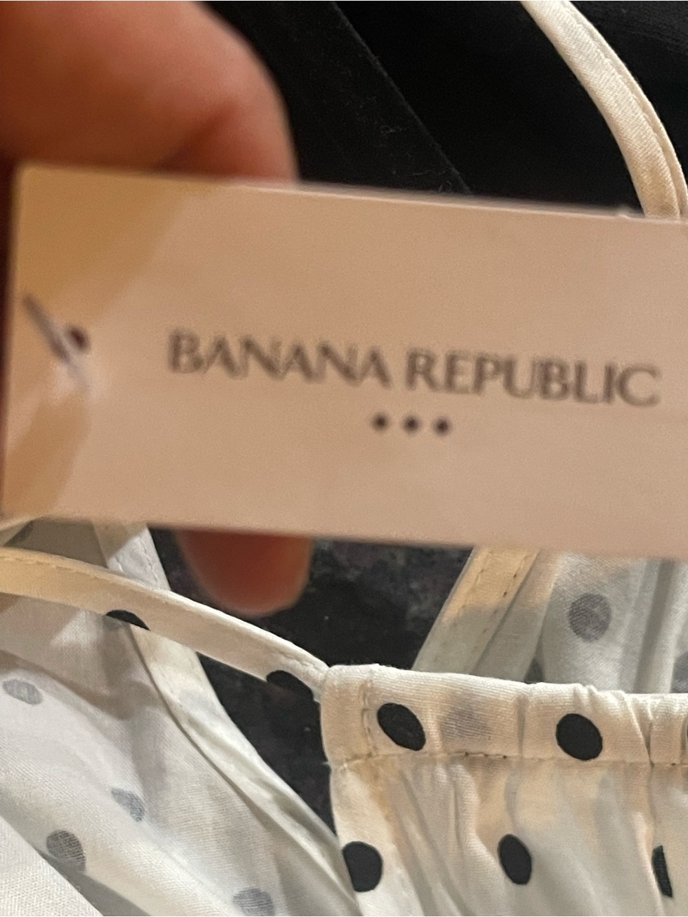 Banana Republic White Polka Dot Maxi Dress - Picture 9 of 11